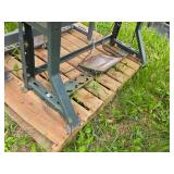 Sewing Machine Table with Built-In Light and Foot Pedal