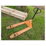 Orange Pallet Jack