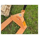 Orange Pallet Jack