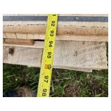 68 Board Feet of Poplar, 12 Board Feet of Pine - Roughly 93" in length + / -