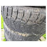 Set of 4 Used SunF A/T Tires 33x12.50R20LT