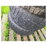Set of 4 Used SunF A/T Tires 33x12.50R20LT