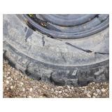 Maxxis 25x10.00-12 Tires with Steel Rims Approx. 60%