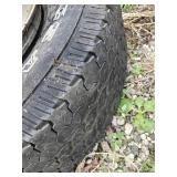 Goodyear Wrangler GSA Tire 265/75/16 with GM Rim  - Tire is bad
