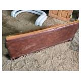 Brown Upholstered Car Bench Seat from 1983 Chevy 1500, has Good Foam