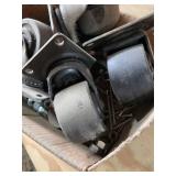 Lot of 4 Swivel Caster Wheels