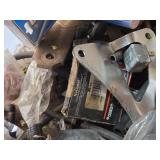 Lot of Automotive Parts and Accessories including Precision Universal Joint, National Oil Seals, and Various Mechanical Components