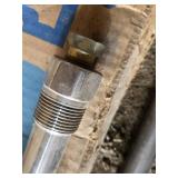 Flanged Steel Pipe Set with Fittings an Stainless Steel Rods for Maybe Antenna Applications