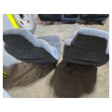 Set of Blue Cloth Car Seats with Center Console from 1996 Chevy
