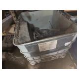Storage Bin with Mostly Square Body Parts and Sandblaster