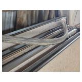 Lot of 4 Hinged Divider Panels with Hardware and Accessories including Track Systems and Rollers 48x107 Each