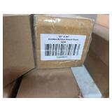 Lot of 6 Snow Color Cordless Bamboo Roman Shades including 23" x 64" and 27" x 64" Models