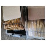 Cordless Bamboo Roman Shades, Sizes 23"x64", 29"x64", 31"x64", Various Colors like Fox, Moose and Beaver