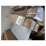 Lot of 5 Cordless Bamboo Roman Shades including 31" x 64" Tortoise and 39" x 64" Tortoise
