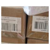 Lot of 17 Deer Color Cordless Bamboo Roman Shades Lot including Sizes 29"x64", 36"x64", 32"x64", 27"x64", and 23"x64"