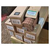 Lot of 8 PINECONE Color Cordless Bamboo Roman Shades Assortment  27"x64" - 30"x64" - 31"x64" - 36"x64" - 48"x64"