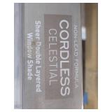 Lot of 4 Cordless Celestial Window Shades Including 27 in. and 34 in. Widths, Non-Lead Formula, Grey