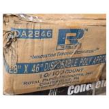 Royal Paper Products Disposable Poly Aprons DA2846 they are 28 x 64