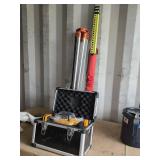 Rotary Laser Level Kit with Tripod and Measuring Rod - New