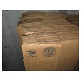Uline Cardboard Shipping Boxes including sizes: 4x4x36 inches, 8x8x8 inches, 12x12x12 inches, and 18x18x24 inches.