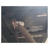 Rhino MIG-145 Welder and Lotos LTP5000D Plasma Cutter on Cart - Both Work, Back Cover is Off Welder