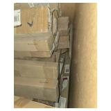 Huge Lot of Cordless Window Blinds - Various Sizes, Various Colors about 1/2-2/3 full Gaylord on a Pallet