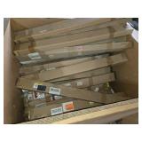 Huge Lot of Cordless Window Blinds - Various Sizes, Various Colors about 1/2-2/3 full Gaylord on a Pallet