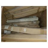 Huge Lot of Cordless Window Blinds - Various Sizes, Various Colors about 1/2-2/3 full Gaylord on a Pallet