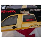 Stack of Redneck Auto Decals