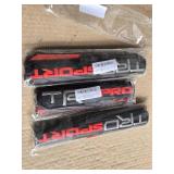 Manfox 2PC 3D Raised Badge Line 3M Adhesive Set - TRD Sport and TRD Pro Emblems