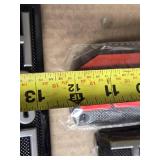 Manfox 2PC 3D Raised Badge Line 3M Adhesive Set - TRD Sport and TRD Pro Emblems