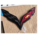 New Corvette Emblems and Cap Covers Set