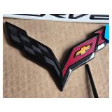 New Corvette Emblems and Cap Covers Set