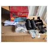 Air Lift Adjustable Air Helper Springs Kit 59501, Brackets, and Hardware - Appears New and Complete