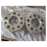 Universal Wheel Spacers Aluminum 5-4.75/5-4.75