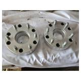 Wheel spacers with studs 5-4.75/6-5.5