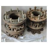 Chevy Dually Front Hub Adapters