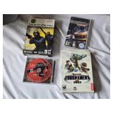 Unreal Tournament 2003, Counter-Strike: Condition Zero, Red Faction, and Need for Speed Underground Rivals Video Games Lot