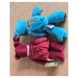 Ty Beanie Baby Bears with Bible and Jacksonville Jaguars Bear