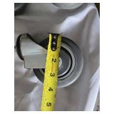 Lot of 4 Swivel Caster Wheels with Threaded Stem, 3" Wheels