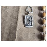 Rosaries, Cross Pendant, and Keys