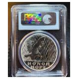 Reverse Proof 2011-W PCGS PR70 DCAM Silver 9-11 National Medal