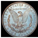 AU 1881-S Morgan Silver Dollar, Original Surfaces