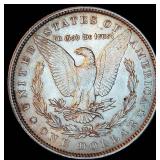 AU 1885-P Morgan Silver Dollar, Original Surfaces