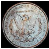 AU/AU+ 1900-P Morgan Silver Dollar, Original Surfaces
