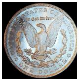 Uncirculated 1904-O Morgan Silver Dollar, Very Near Full Luster