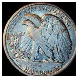 AU/AU+ 1942-P Walking Liberty Half Dollar