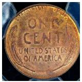Semi Key 1922-D Lincoln Penny, PCGS AU Detail, Red Brown, tooled (reverse)