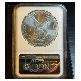 2021 T2 Silver Eagle NGC MS 70, Mint Fresh