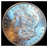 MS/MS+ 1902 O Morgan Silver Dollar, Full Luster